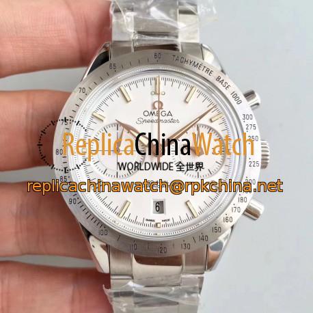 Replica Omega Speedmaster '57 Co-Axial Chronograph 41.5MM 331.10.42.51.02.002 OM Stainless Steel White Dial Swiss 9300