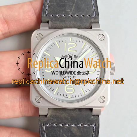 Replica Bell & Ross BR 03-92 Horolum Limited Edition BR Stainless Steel Grey Dial M9015
