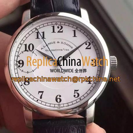 Replica A. Lange & Sohne Saxonia Stainless Steel White Dial Swiss L091