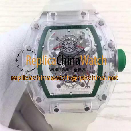 Replica Richard Mille RM056-01 Limtied Edition Green Dial M9015