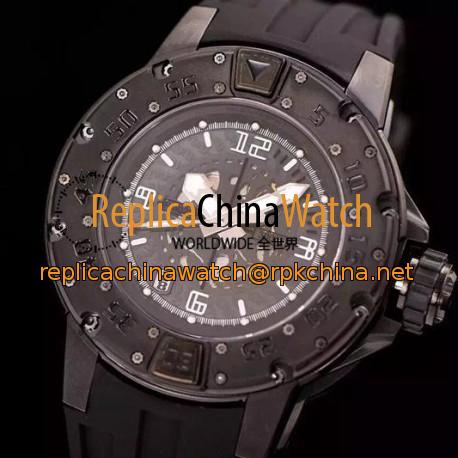 Replica Richard Mille RM028 PVD Black Dial Swiss 7751