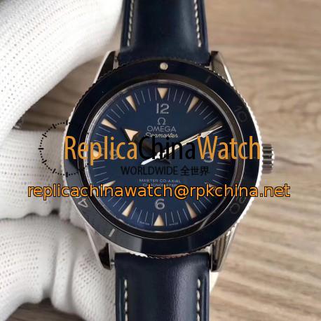 Replica Omega Seamaster 300M Co-Axial 41MM 233.92.41.21.03.001 XF Stainless Steel Blue Dial Swiss 8400