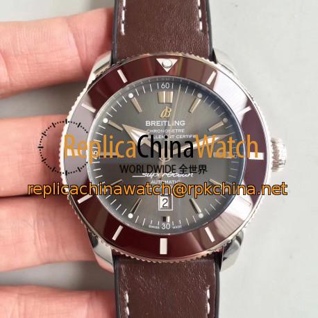 Replica Breitling Superocean Heritage II 42M AB201033/Q617/294S/A20D.2 GF Stainless Steel Anthracite Dial Swiss 2824-2