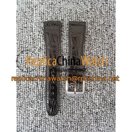 Replica Iwc Pilot Chronograph IW377710 Black Leather Strap