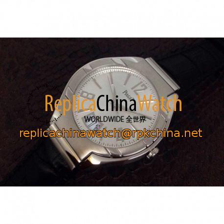 Replica Piaget Polo Stainless Steel Silver Dial M9015