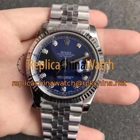 Replica Rolex Datejust II 126334 41MM N Stainless Steel Blue Dial Swiss 3235