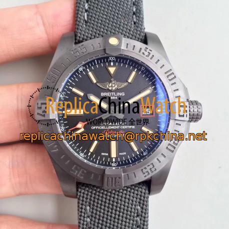 Replica Breitling Avenger Blackbird 44 V1731110/BD74/109W/M20BASA.1 ZF Titanium Black Dial Swiss 2824-2
