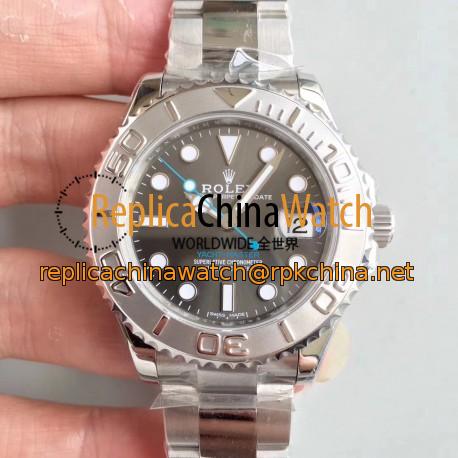 Replica Rolex Yacht-Master 37 268622 AR Stainless Steel 904L Anthracite Dial Swiss 2824-2