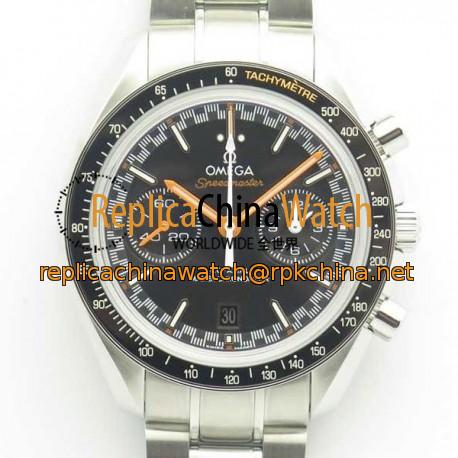 Replica Omega Speedmaster Racing Master Chronograph 44.25MM 329.30.44.51.01.002 OM Stainless Steel Black Dial Swiss 9900