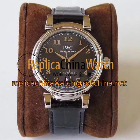 Replica IWC Da Vinci Automatic IW356601 MK Stainless Steel Anthracite Dial Swiss 2892