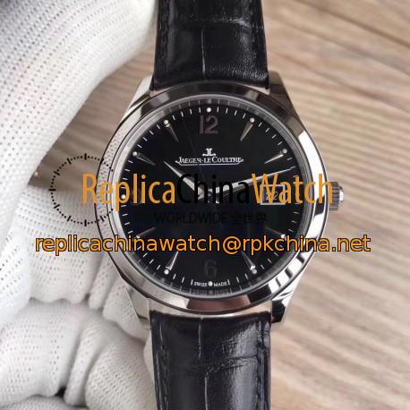 Replica Jaeger-LeCoultre Master Control Date 1548470 ZF Stainless Steel Black Dial Swiss Caliber 899/1