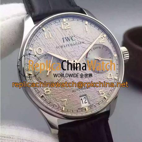 Replica IWC Portuguese IW5001 Stainless Steel Gray Dial Swiss 52010