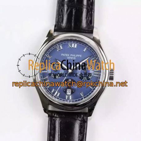 Replica Patek Philippe Annual Calendar 5035G Stainless Steel Blue Dial Swiss PP 315SQA