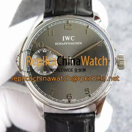 Replica IWC Portuguese Minute Repeater IW5242 Stainless Steel Anthracite Dial Swiss 95290