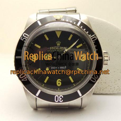 Replica Rolex Submariner 5510 LF Stainless Steel Black Dial Swiss 2836-2