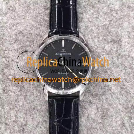Replica Jaeger-LeCoultre Geophysic True Second 8018420 N Stainless Steel Black Dial Swiss Calibre 770