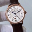 Replica Jaeger-LeCoultre Ladies Rendez-Vous Night & Day Large 3612420 38MM N Rose Gold & Diamonds White Dial Swiss 898D/1