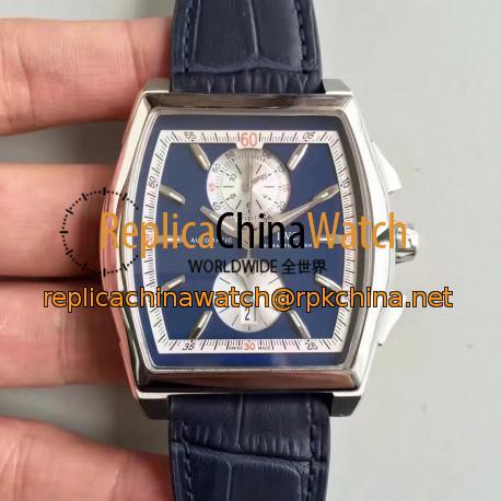 Replica IWC Da Vinci Chronograph IW376403 ZF Stainless Steel Blue Dial Swiss 89361